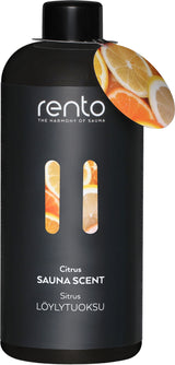 Sauna Perfume RENTO Citrus – Refreshing Aromatherapy for Sauna – 400 ml