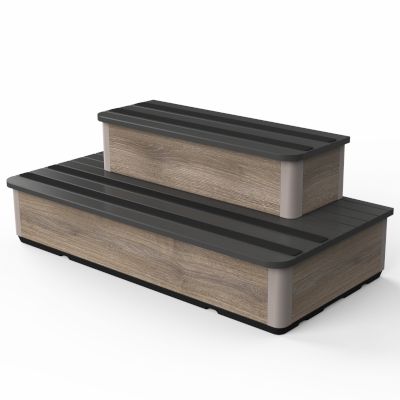 A-Series Step for Bullfrog Spa - Timber