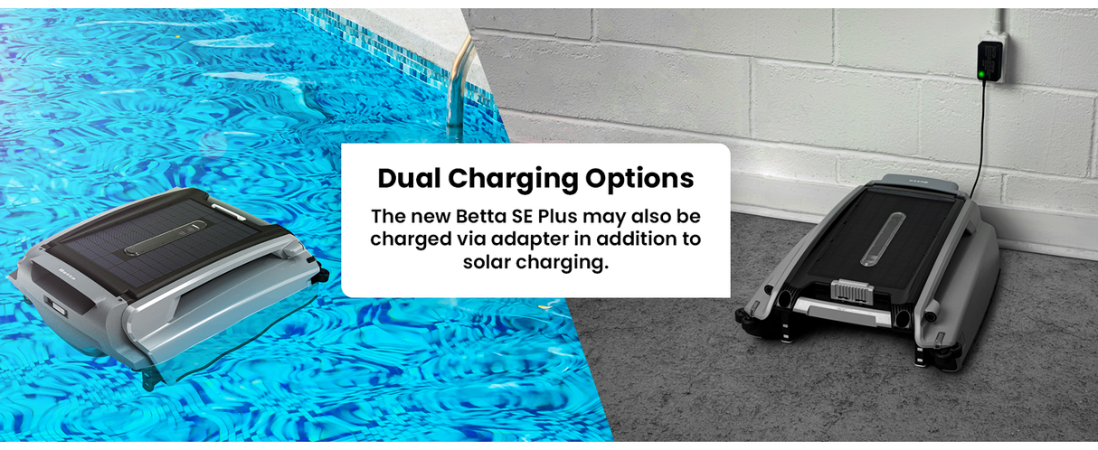 Robot solaire nettoyeur de surface Betta SE Plus – Sans fil, intelligent et autonome