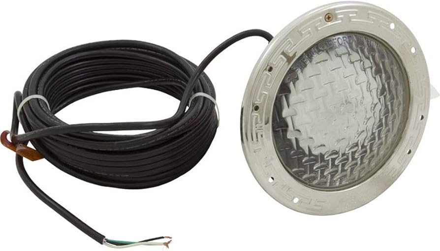 Lumière submersible incandescente Amerlite blanche 50 pi – 120V 500W (Pentair) – SKU 78458100