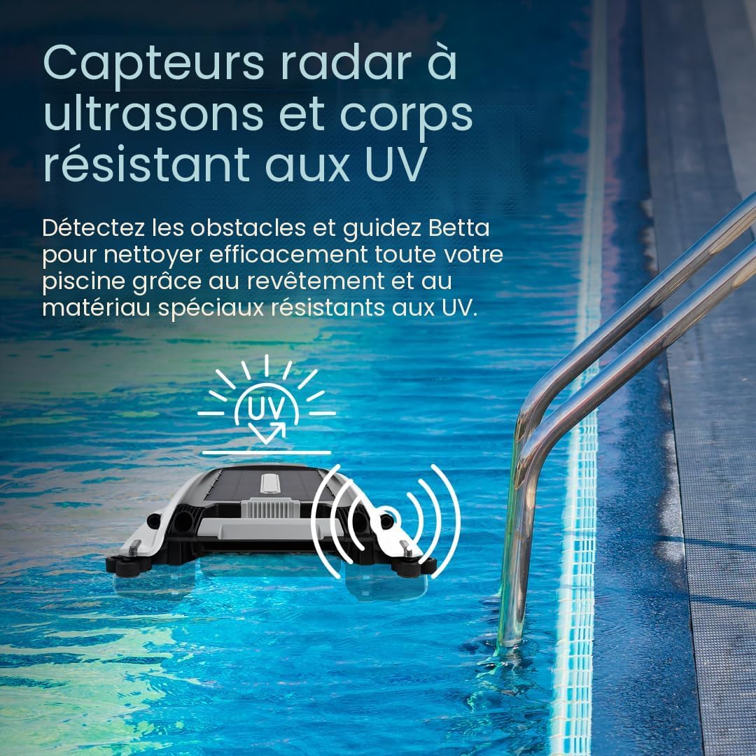 Robot solaire nettoyeur de surface Betta SE Plus – Sans fil, intelligent et autonome
