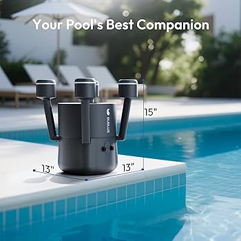 Robot de surface BuBlue F10 – Nettoyeur intelligent sans fil pour piscine