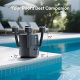 Robot de surface BuBlue F10 – Nettoyeur intelligent sans fil pour piscine