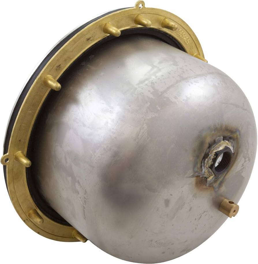 Niche de Lumière Pentair 3/4" Rear Hub – Boîtier en Acier Inoxydable pour Piscine Vinyle et Fibre de Verre