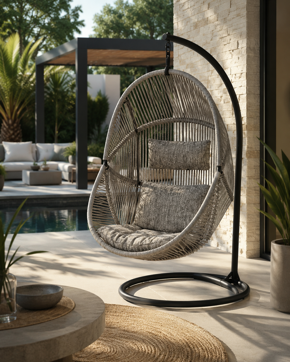 Fauteuil suspendu extérieur ATOLL AUREA – Collection ATOLL