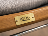 Chaise pliante Pinel Style Transit – Collection Atoll | Aluminium et coussin extérieur haut de gamme