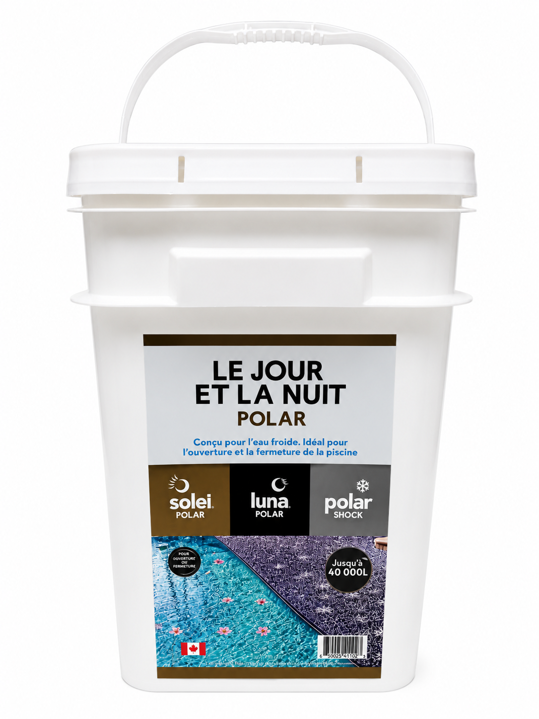Le Jour et la Nuit Polar – Trousse d’hivernation pour piscine 40 000 L