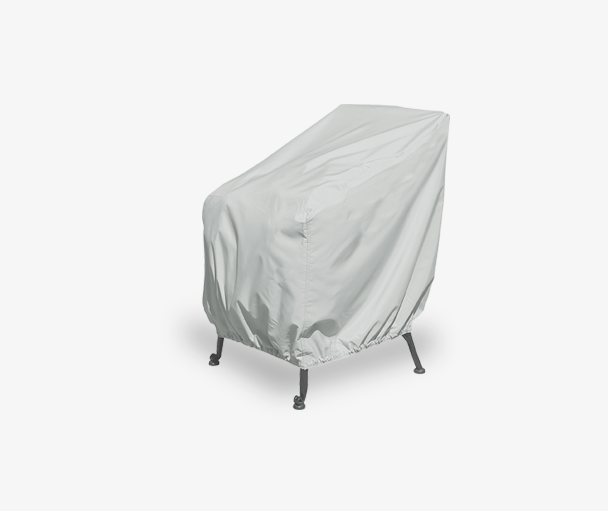 Protective cover for deck chair PFC711 – Durable 300D polyester – Light gray