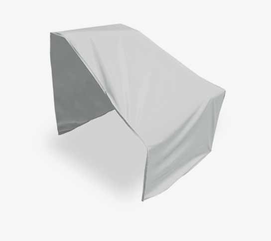 Protective cover for left sectional PFC403 – Durable 300D polyester – Light gray