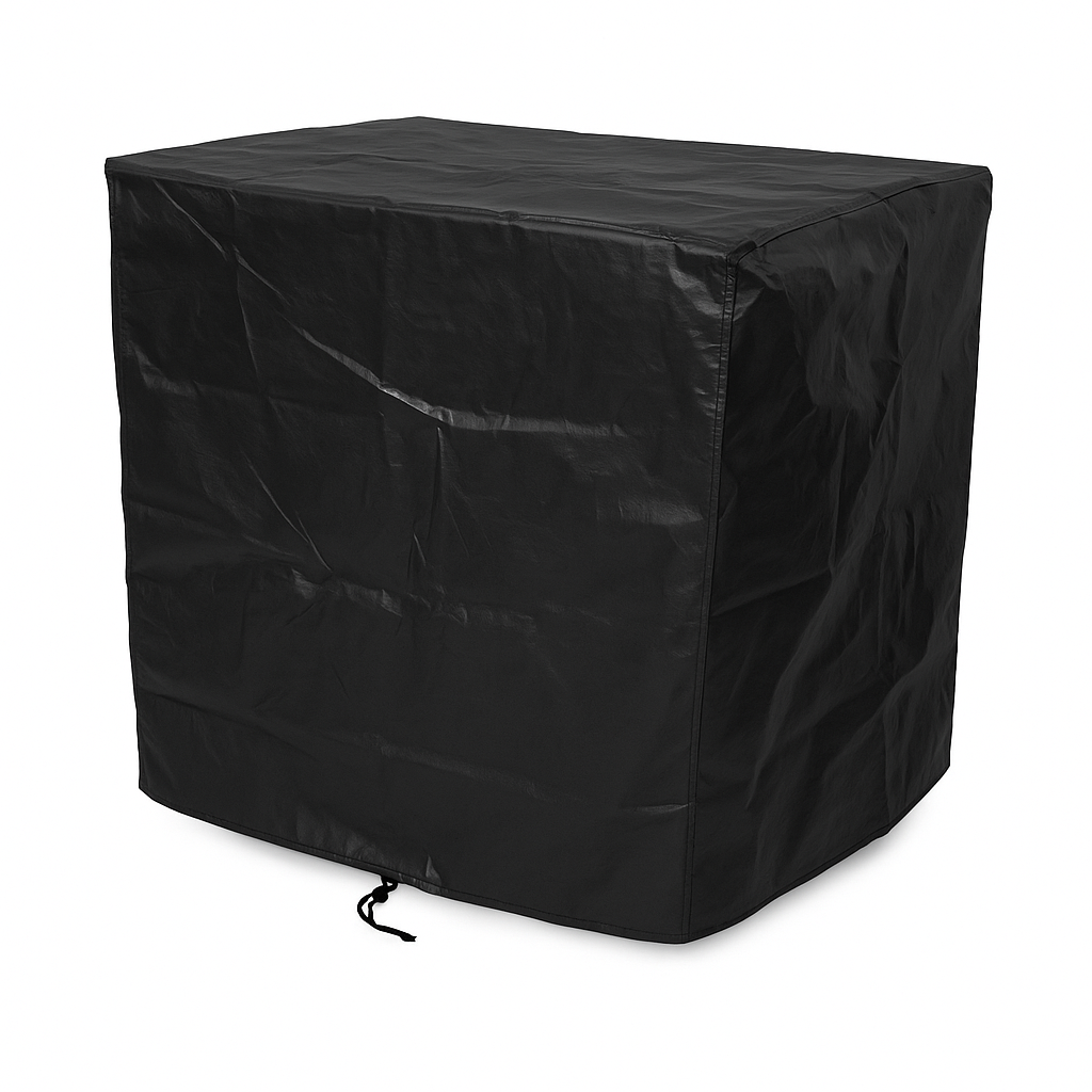 Black Winter Cover for Moov TurboSilence 110 (MTS110) Heat Pump – 28'' x 38'' x 39''