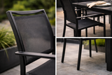 Chaise Ratana Como – Noir