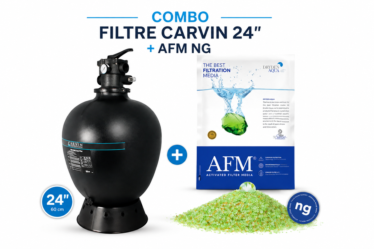 Combo filtre Carvin 24 po avec filtration AFM® NG
