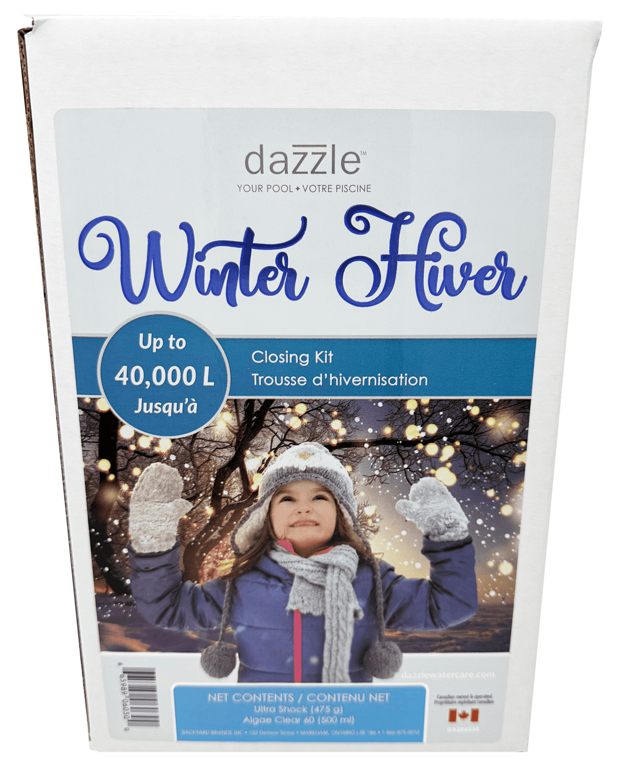 Dazzle Premium Winterization Kit – Ultimate Protection for Pools up to 40,000 Liters