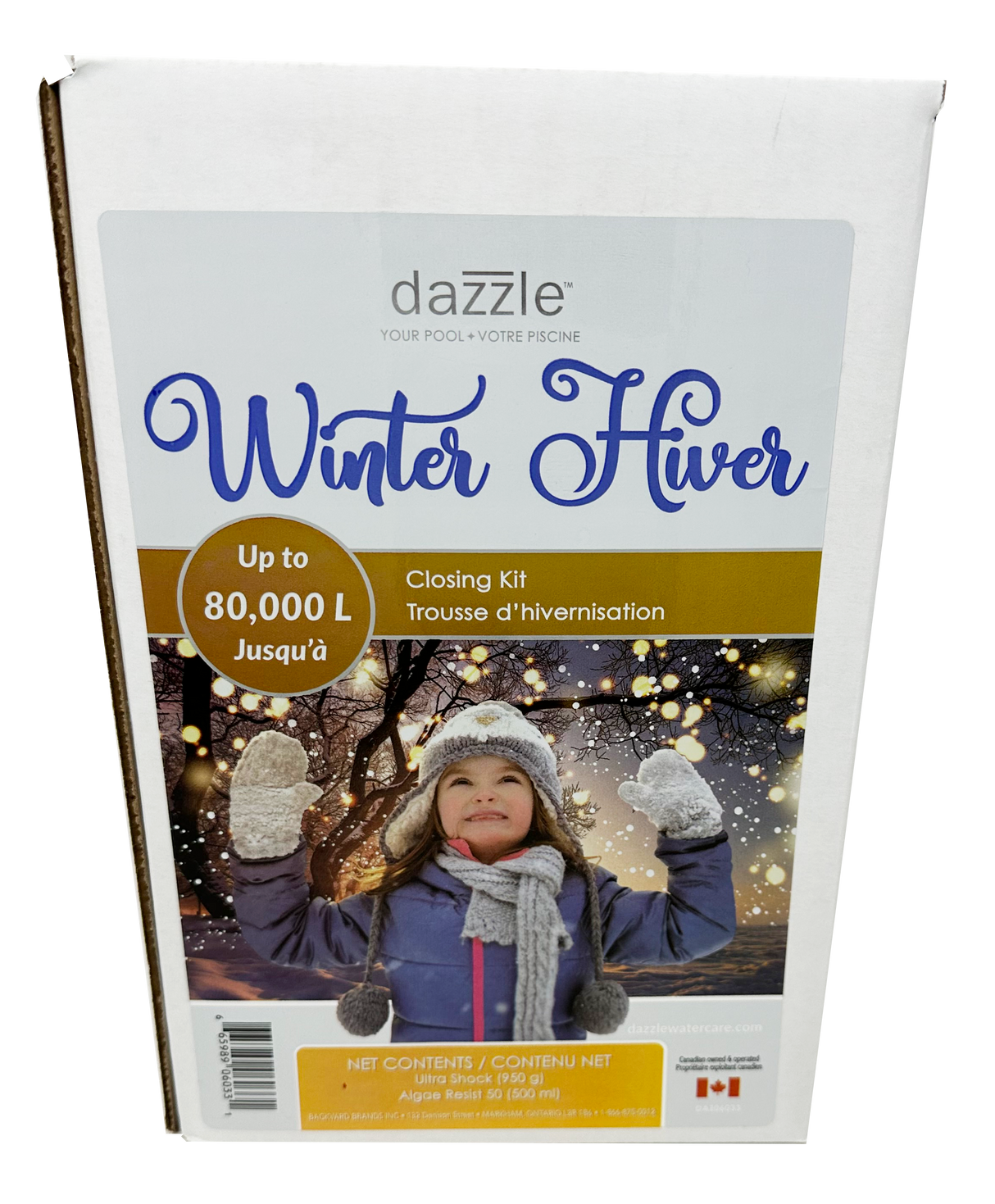 Dazzle Premium Winterization Kit – Ultimate Protection for Pools up to 80,000 Liters