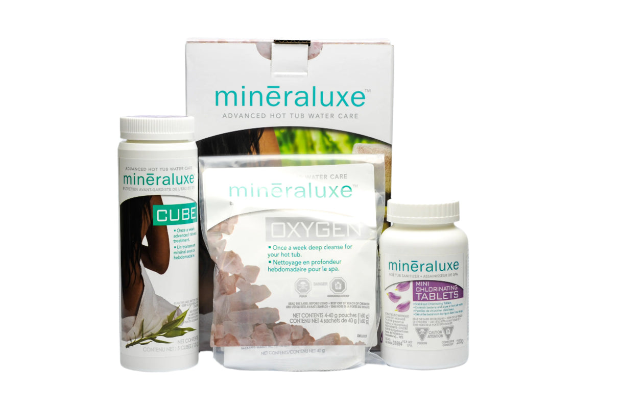 Minéraluxe Chlorine Kit - Simplified Spa Maintenance (1 Month)