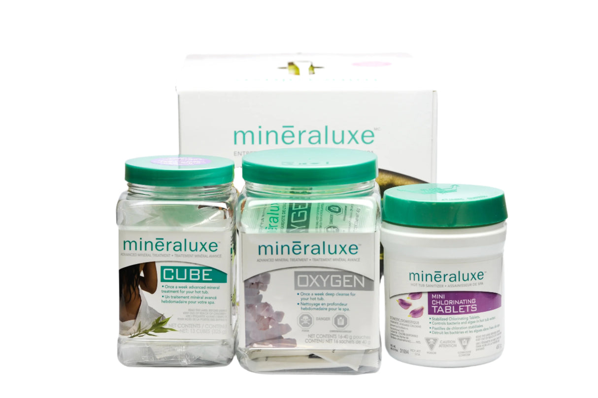 Minéraluxe Chlorine Kit - Simplified Spa Maintenance 3 Months