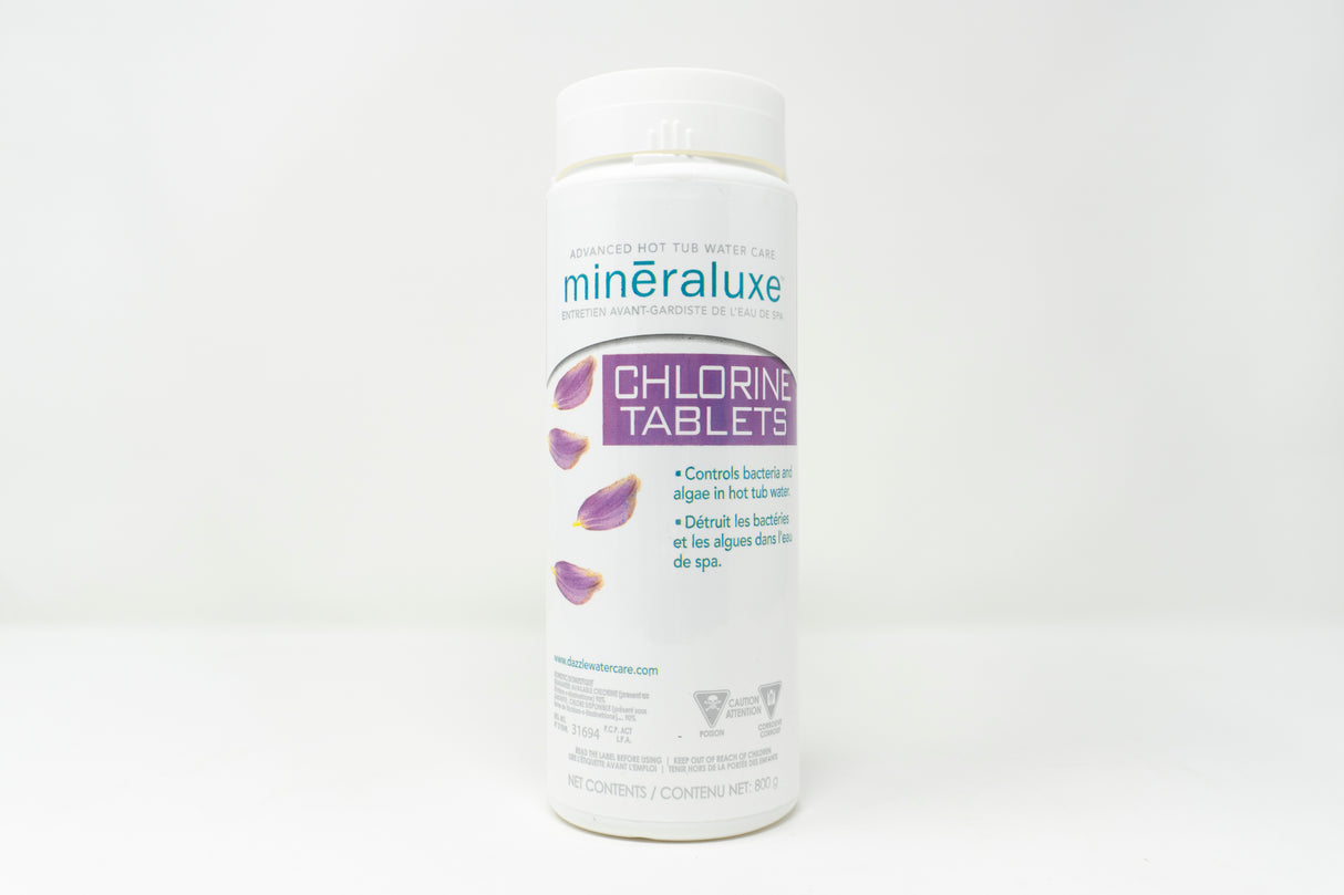 Tablettes Mini-Chlorinating Mineraluxe – 800 g