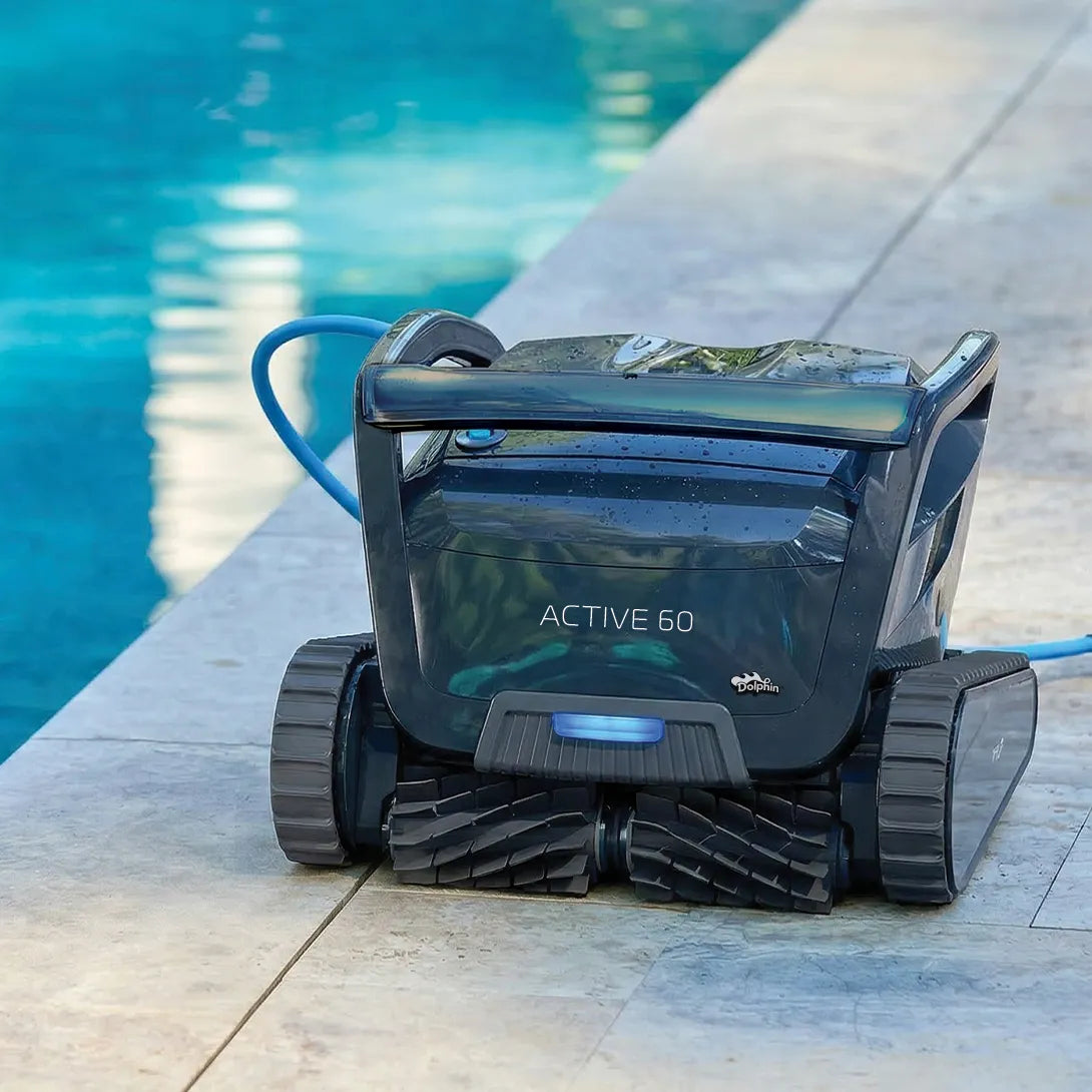 Robot nettoyeur Dolphin Active 60 avec Wi-Fi et chariot inclus