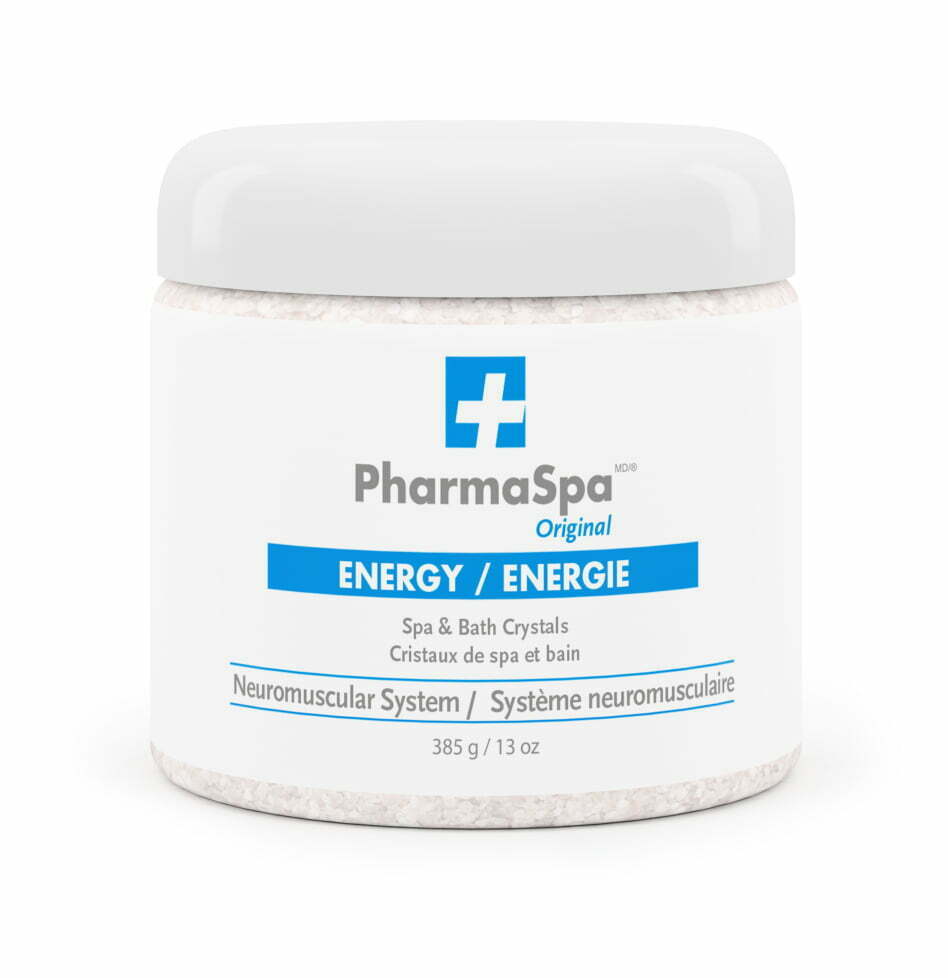Cristaux PharmaSpa ENERGY pour spa et bain – 385 g
