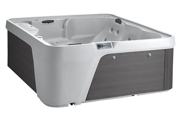 Spa 5 Places Freeflow Excursion Premier – Coque Arctic White & Cabinet Charcoal