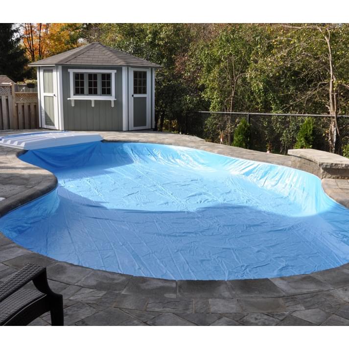 Toile d’hiver Lock-In sur mesure pour piscine creusée Piscine Hippocampe