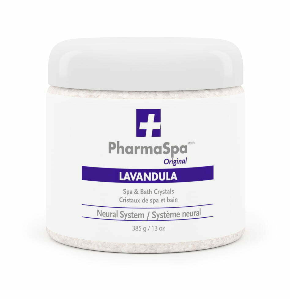 Cristaux PharmaSpa LAVANDULA pour spa et bain – 385 g