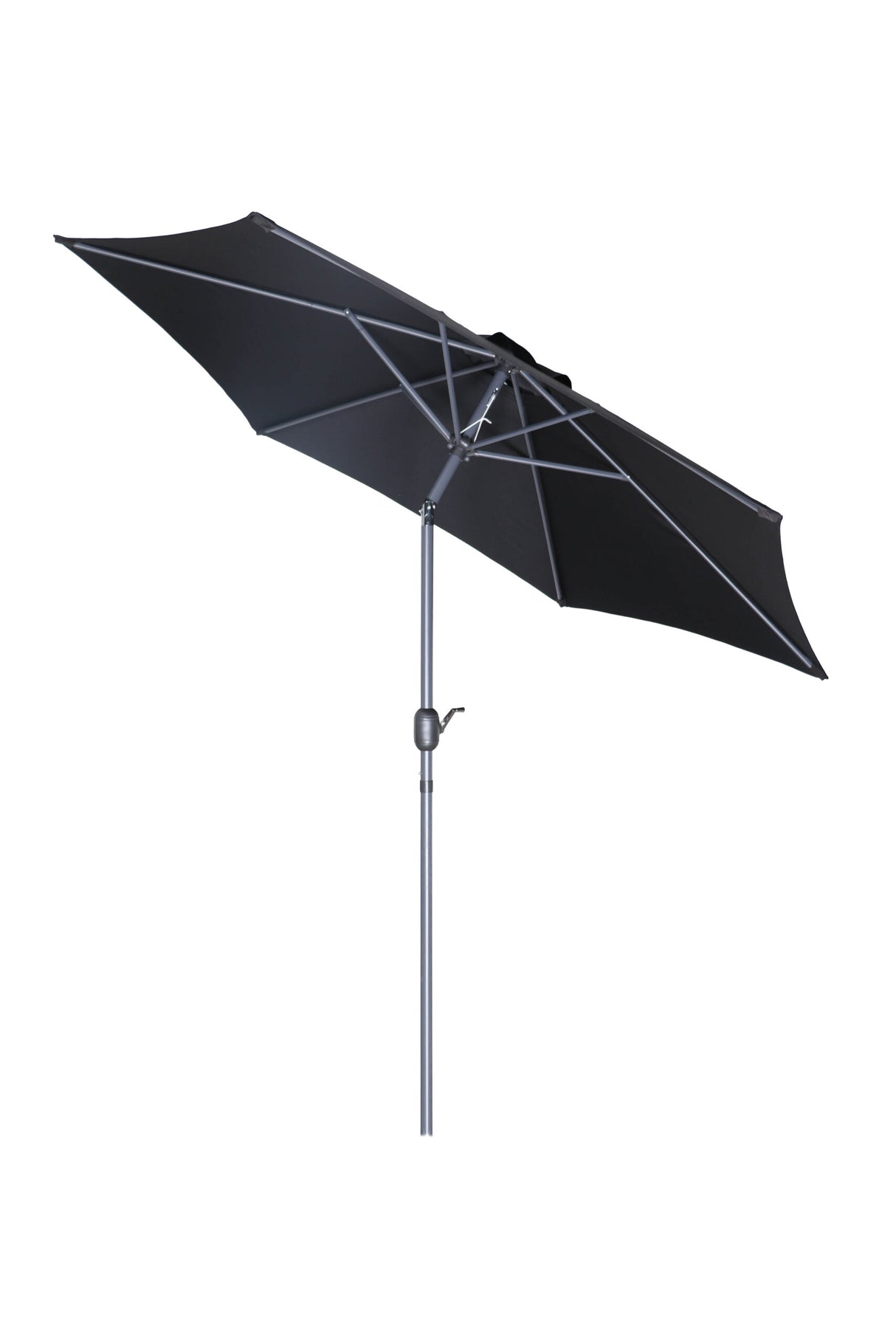 9' Tilting Parasol - Moss Black Collection