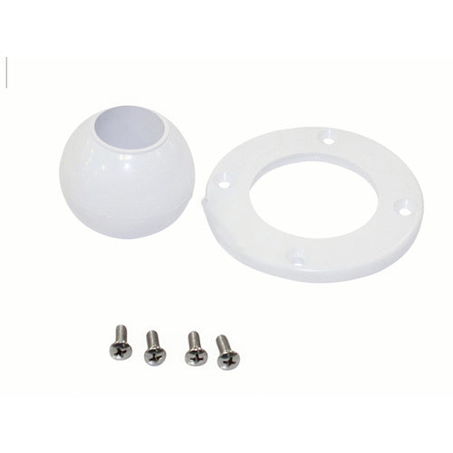 Pentair 08428-0125 White Inlet Eyeball Replacement Kit Pool Inlets