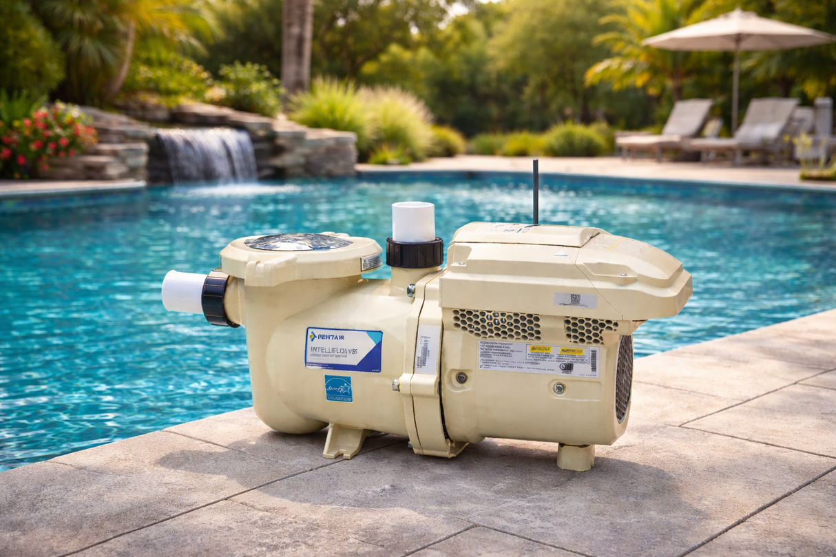 Variable speed and flow pump Pentair IntelliFlo3 VSF 1.5HP with relay board – Model 011066