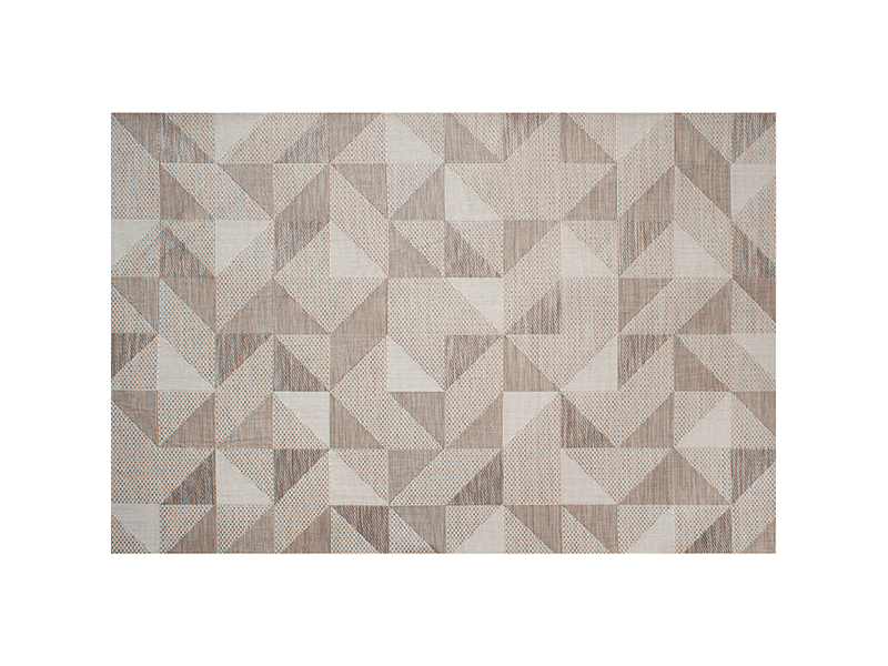 Treasure Garden Prism Outdoor Rug – Taupe