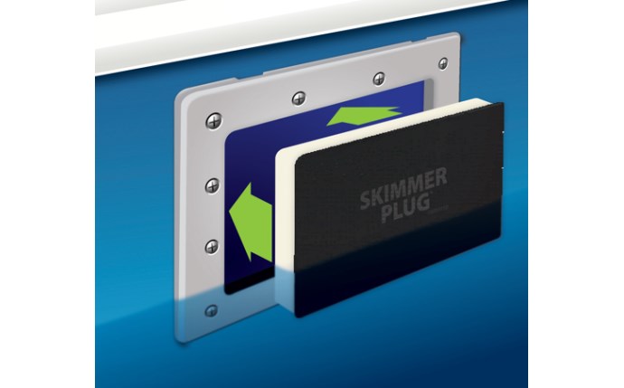 SkimPlug IGSD-H – Winterizing Plug for 7 9/16 x 5 5/8 in. In-Ground Pool Skimmer