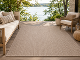 Tapis extérieur Treasure Garden Canyon – Taupe