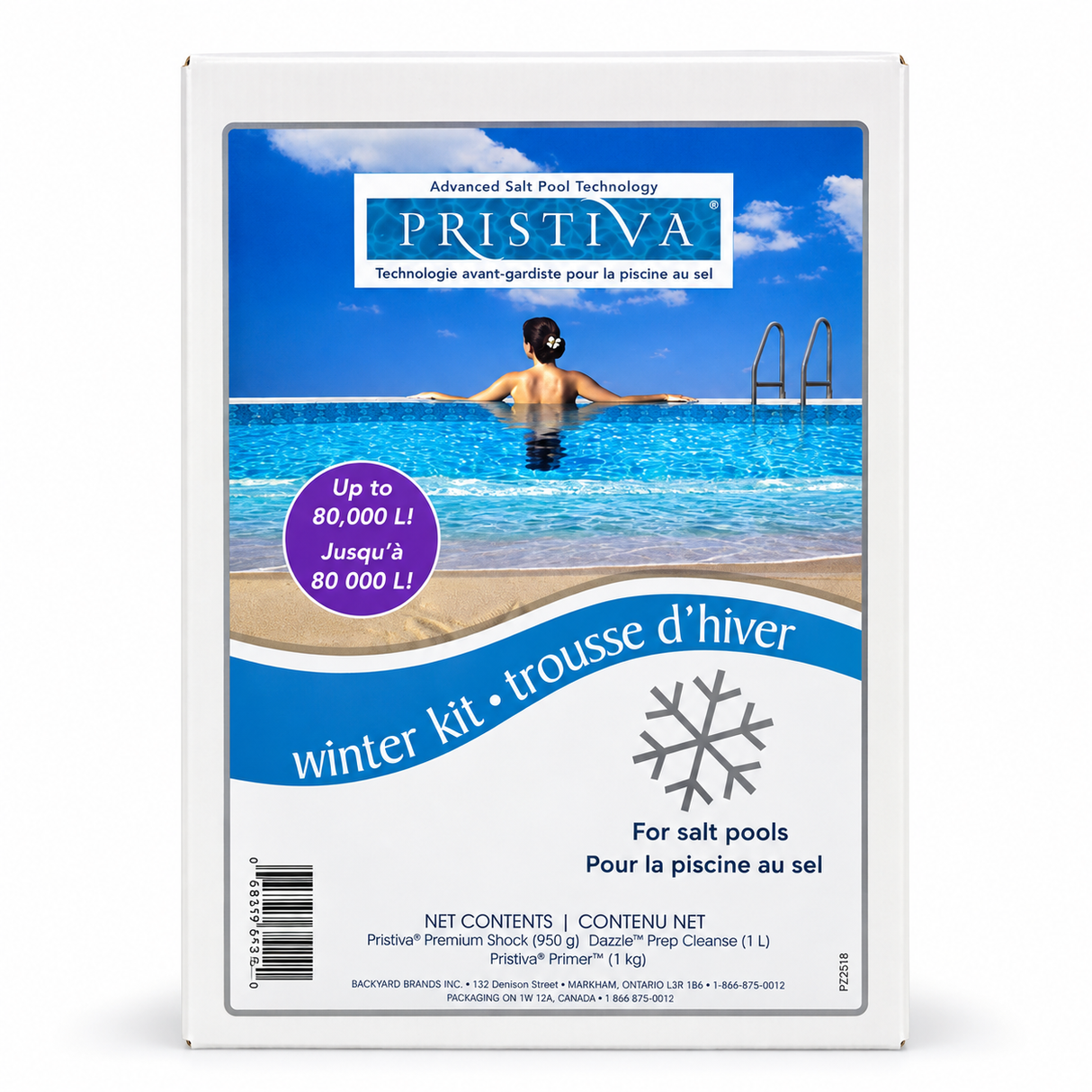 Pristiva Deluxe Winterization Kit for Salt Pools (PRC35110)