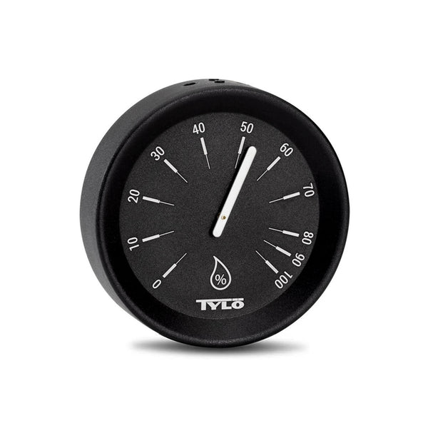 Tylö Brilliant Sauna Hygrometer – Matte Black – Precise Humidity Control