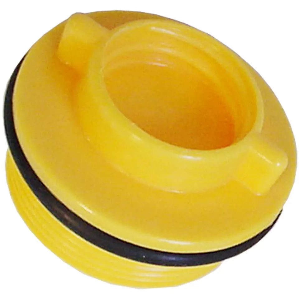 Threaded winterization plug 1½″ with O-Ring – Feherguard (yellow)