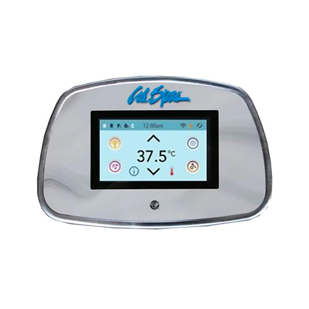 Cal Spas SpaTouch 2 Control Panel – Black, trapezoidal (ELE09002122 / ST2T-C)