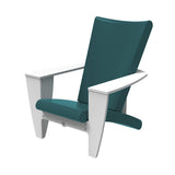 Cozi Chair in White and Teal – Clearance Demo Model