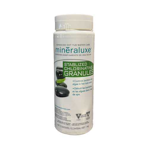 Granules de Chloration Stabilisés Mineraluxe – 1 kg