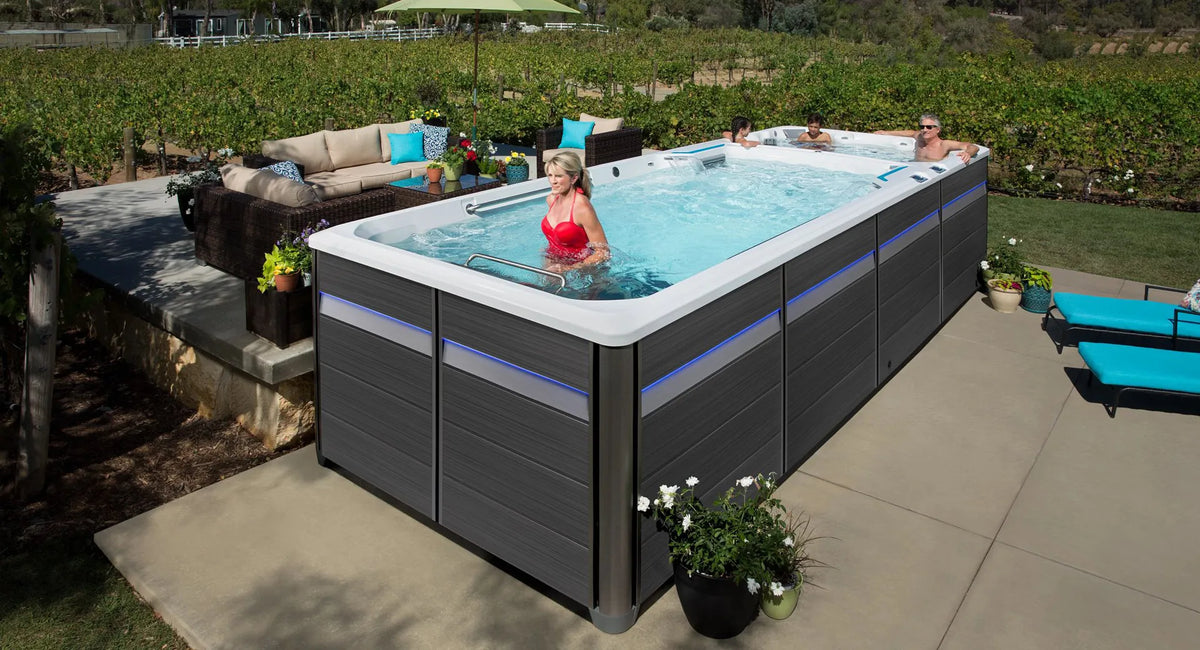 E2000 · Endless Pools — vue du modèle