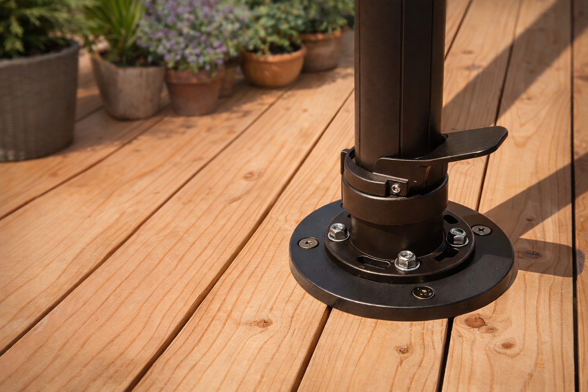 deck mount patio umbrella base Treasure Garden AMK-W Color:STRAWBERRY Tripper 40L modular backpack easter-promo-2026-not-highlife coated steel for rust