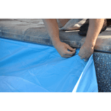 Toile d’hiver Lock-In sur mesure pour piscine creusée Piscine Hippocampe
