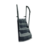 Marche de piscine hors terre Royale II – Gris minuit – Lumi-O (Liquidation démonstrateur)