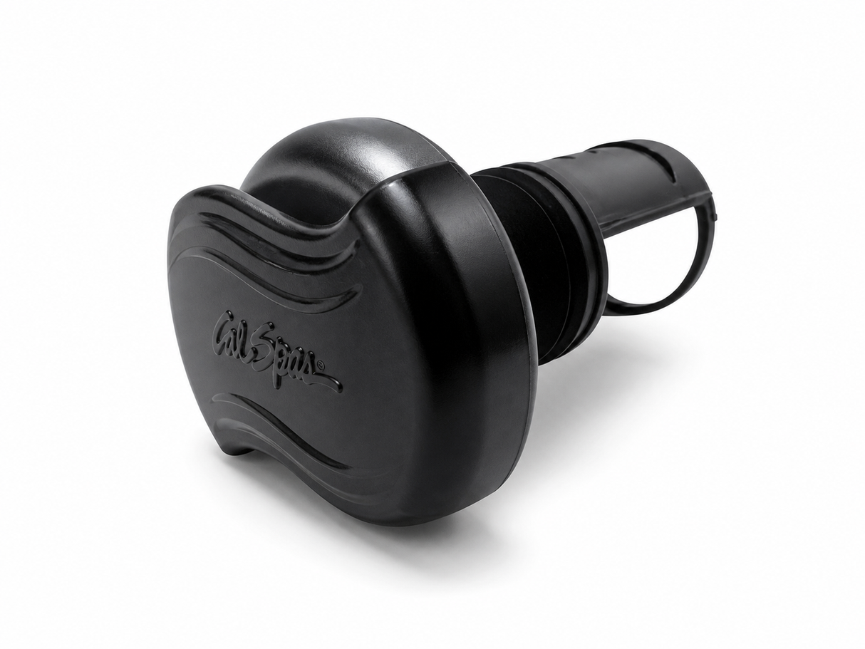 Capuchon et poignée Swoosh noire pour valve diverter 2" avec joints toriques (PLU21300477)