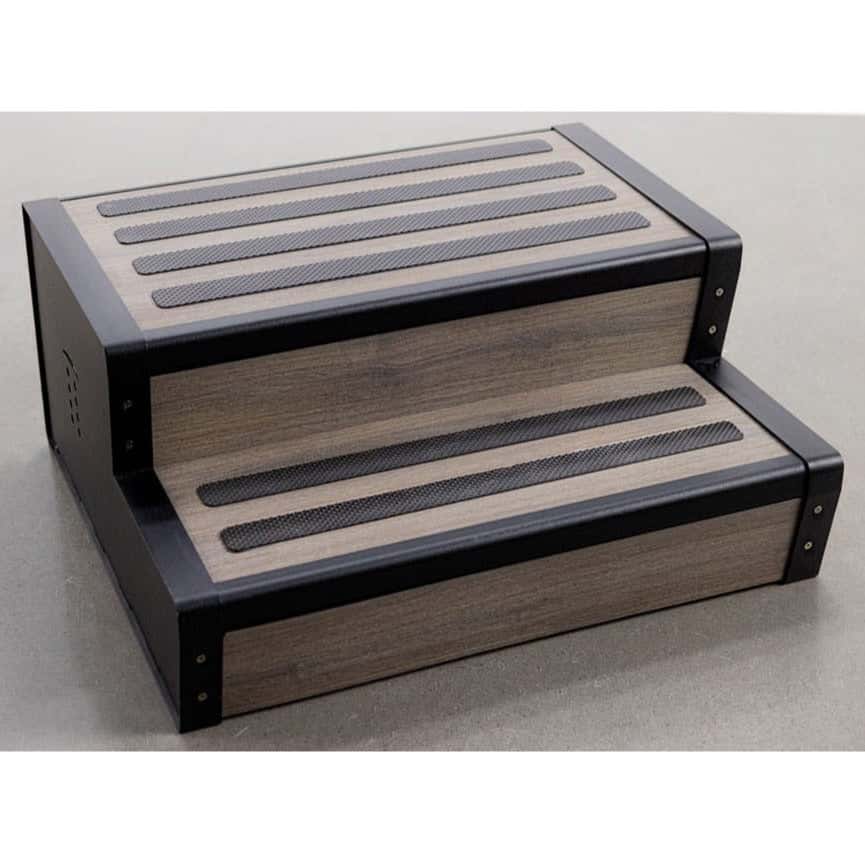 Premier Step Walk for Bullfrog Spa – Timber Color