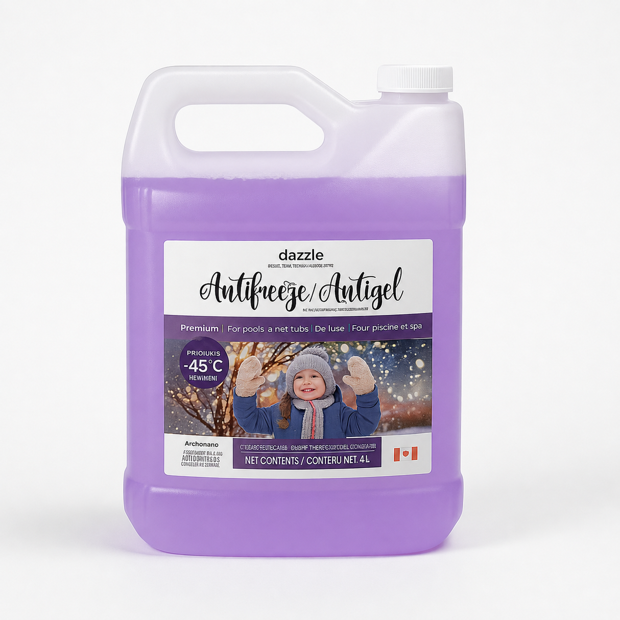 Antigel Premium Dazzle 3,78 L pour piscine et spa – DAZ06014