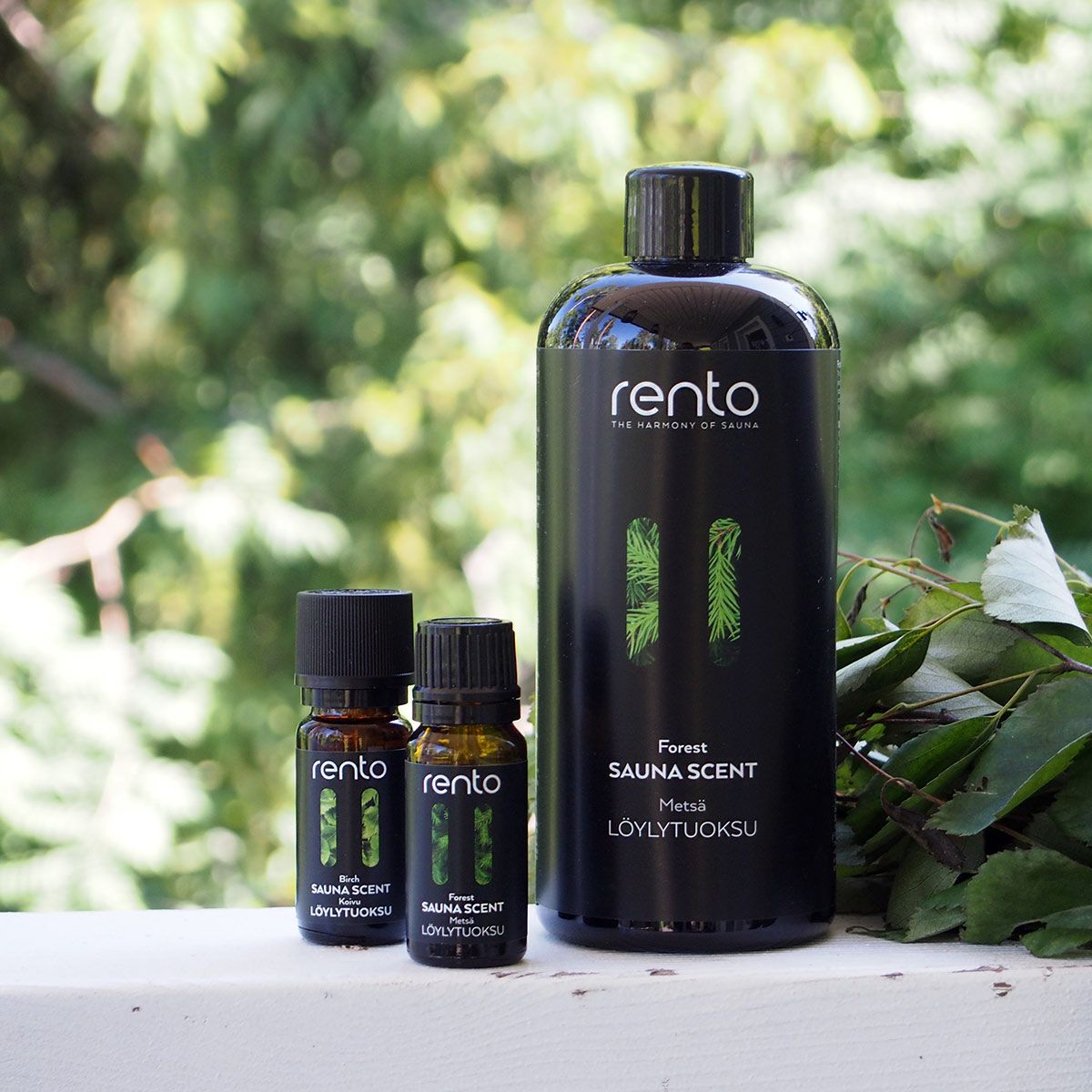 Sauna Perfume RENTO Birch – Nordic Summer Aromatherapy – 400 ml