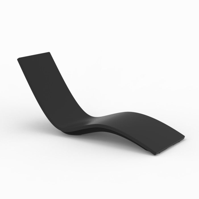 SOLIS – Chaise longue Noire