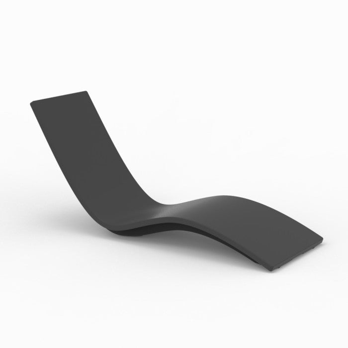 SOLIS – Chaise longue Anthracite