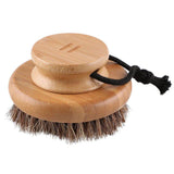 RENTO Body Brush – Round Exfoliating Brush for Sauna and Dry Brushing