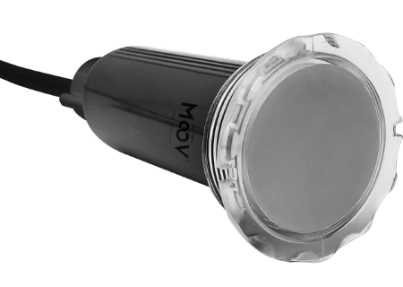 MOOV Mini White LED 1.5" – 100 feet of wire